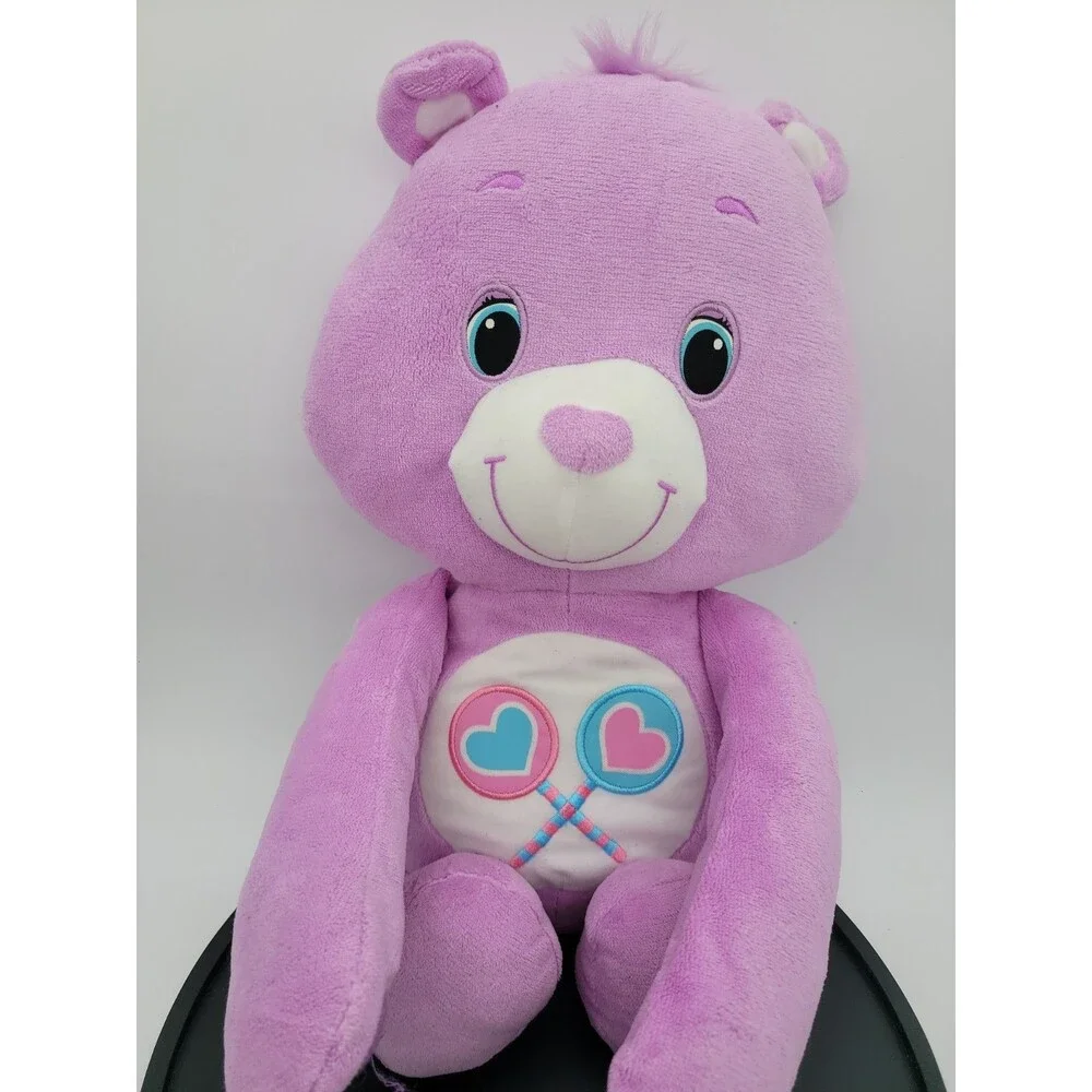 2012 American Greetings Care Bears Share Bear  Hasbro Purple  Lollipop 18